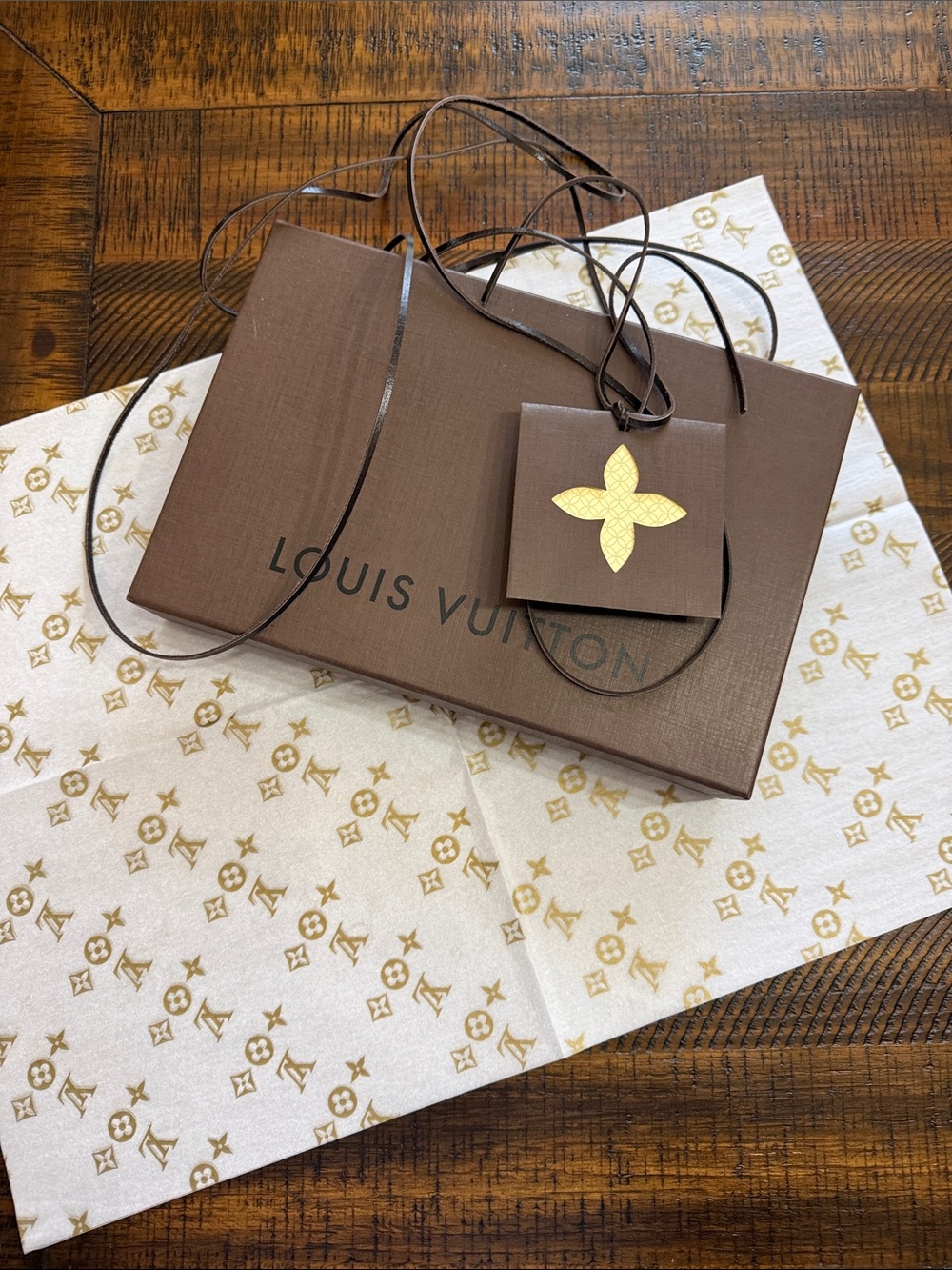 Louis Vuitton Brown large box 6 piece set